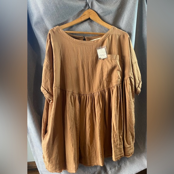 Few people oversized babydoll boho top - Picture 4 of 4